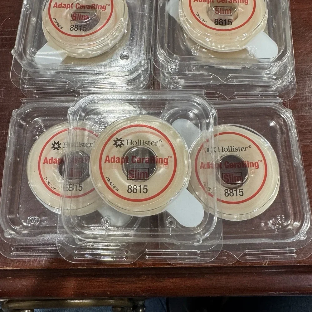 11-Count Adapt CeraRing 8815 Slim Skin Barrier Ring 2-inch Diameter Ostomy